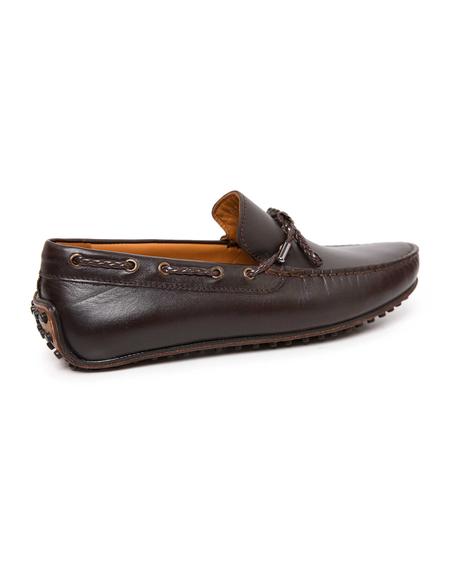 Kahverengi Loafer Ayakkabı - 50195450017