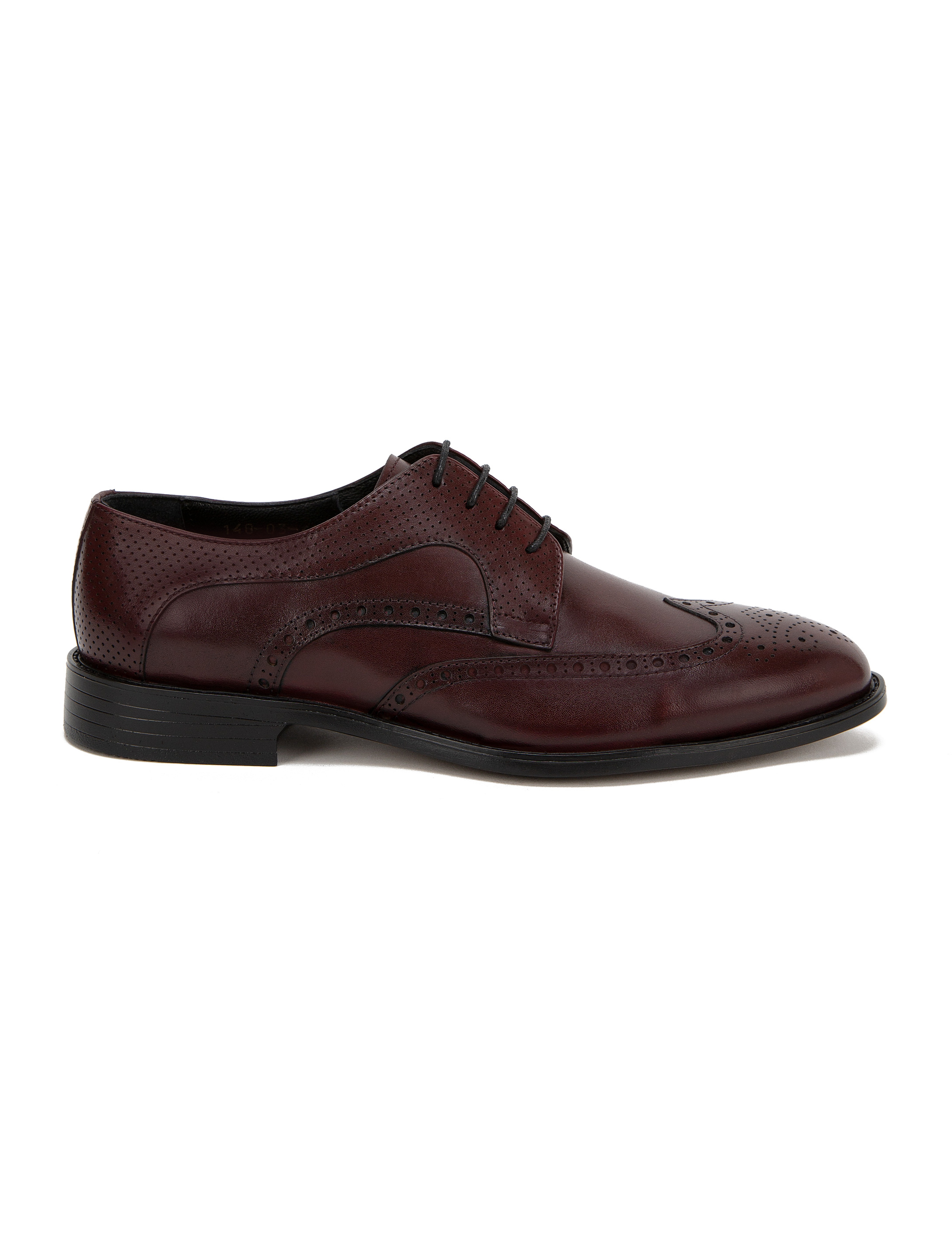 Bordo Slim Fit Ayakkabı