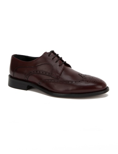 Bordo Slim Fit Ayakkabı