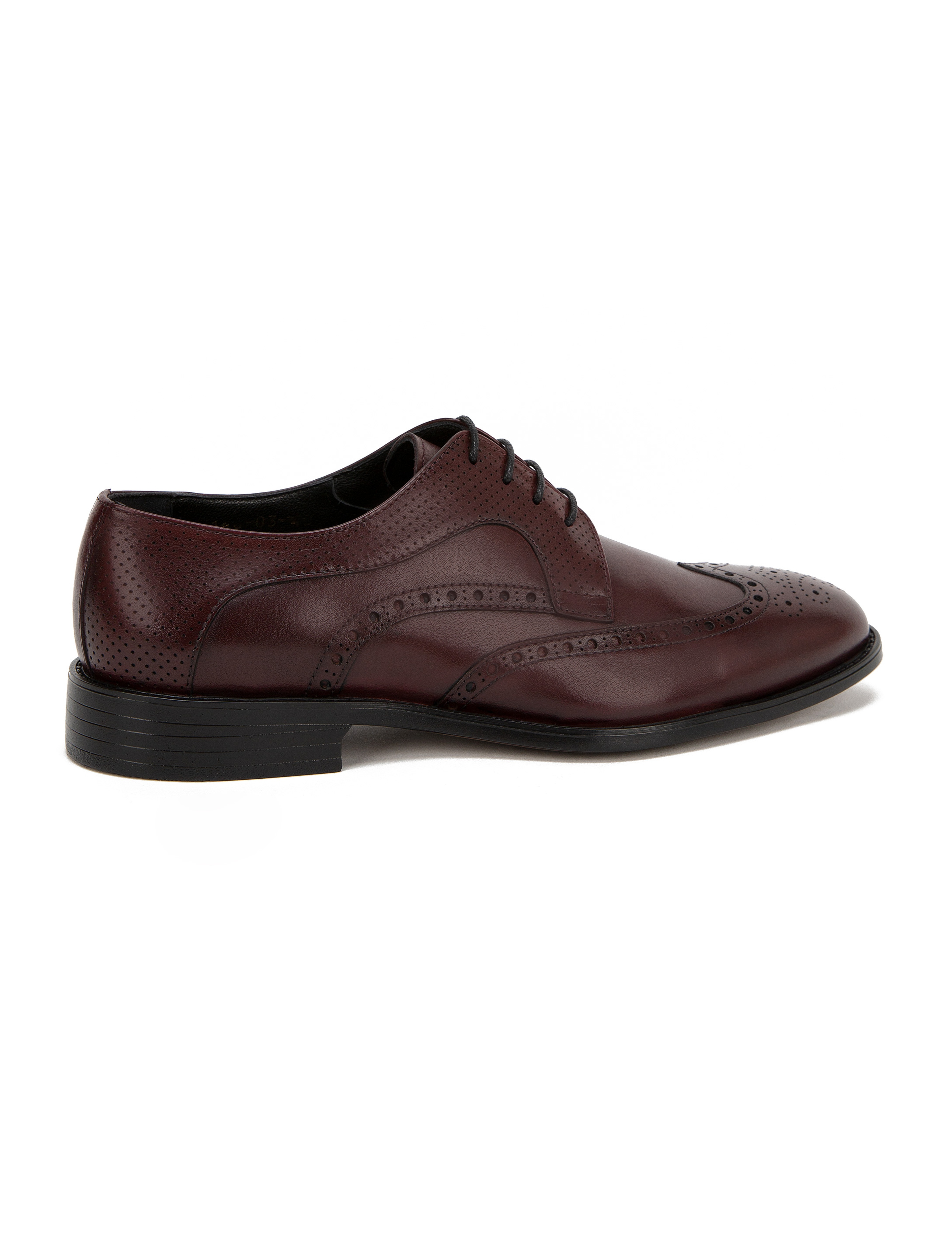Bordo Slim Fit Ayakkabı