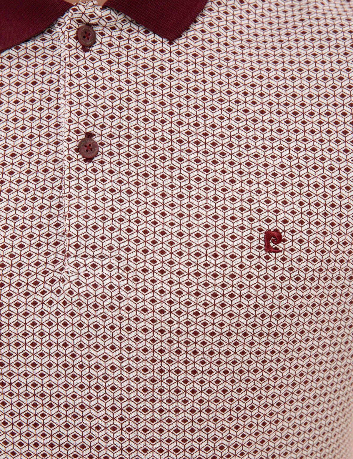 Bordo Slim Fit Polo Yaka T-Shirt - 50226920001