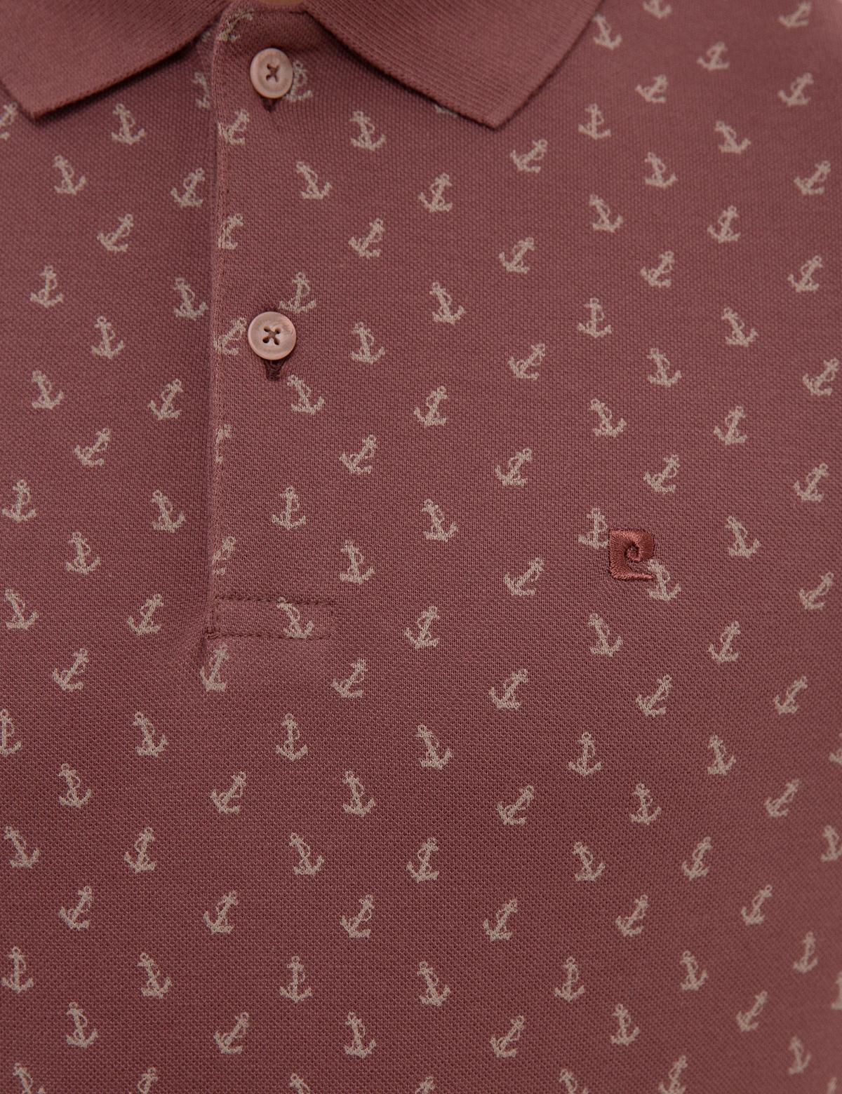 Gül Kurusu Slim Fit Polo Yaka T-Shirt - 50226955016