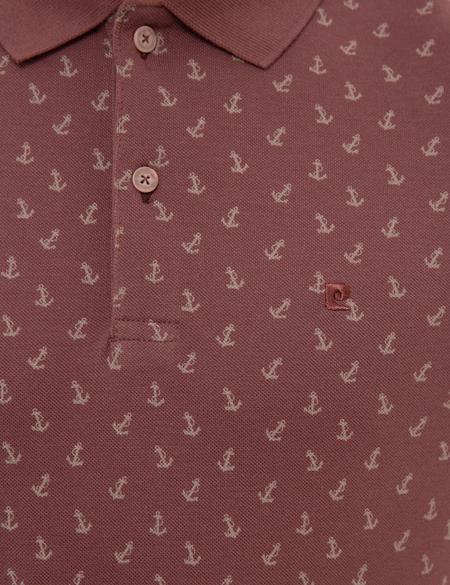 Gül Kurusu Slim Fit Polo Yaka T-Shirt - 50226955016