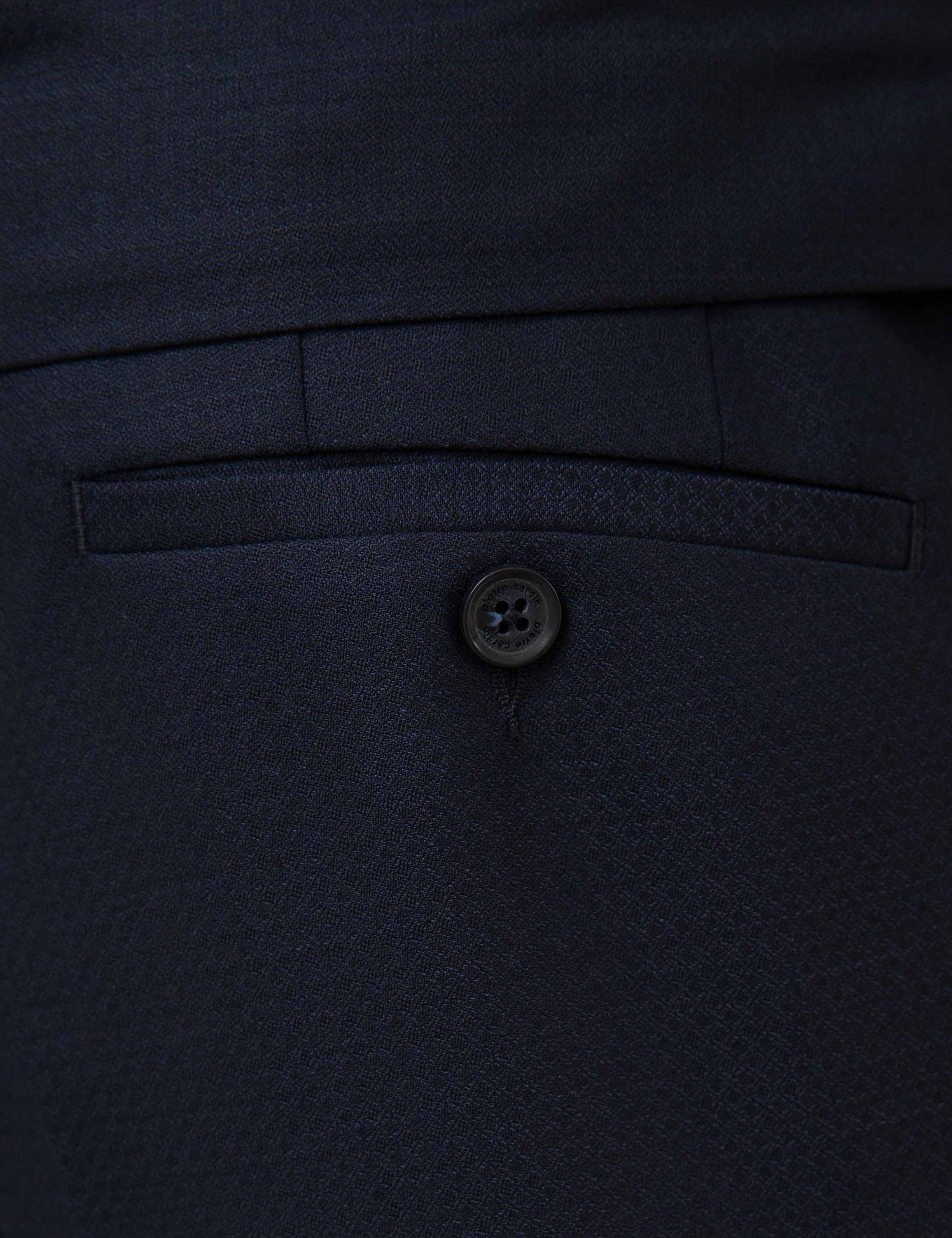 Lacivert Slim Fit Takım Elbise
