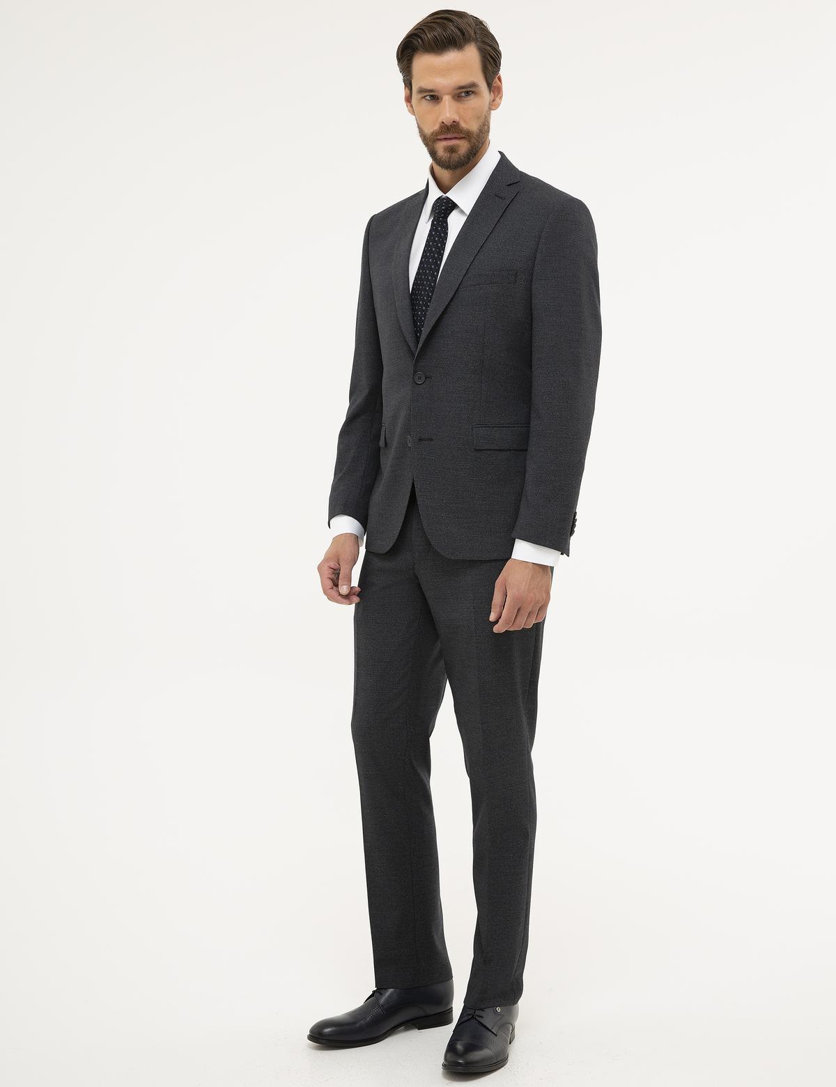 Lacivert Slim Fit Takım Elbise - 50227242122