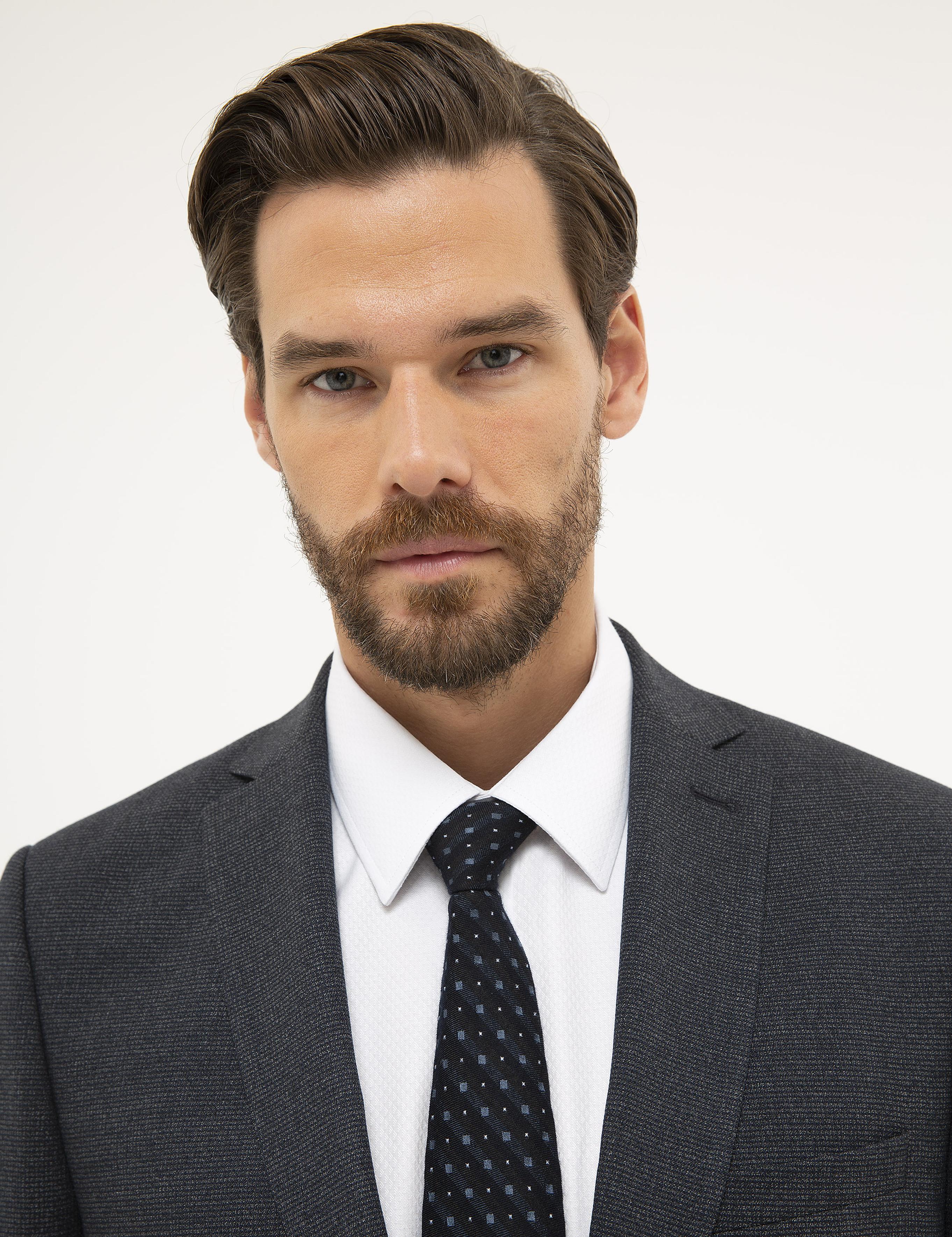 Lacivert Slim Fit Takım Elbise