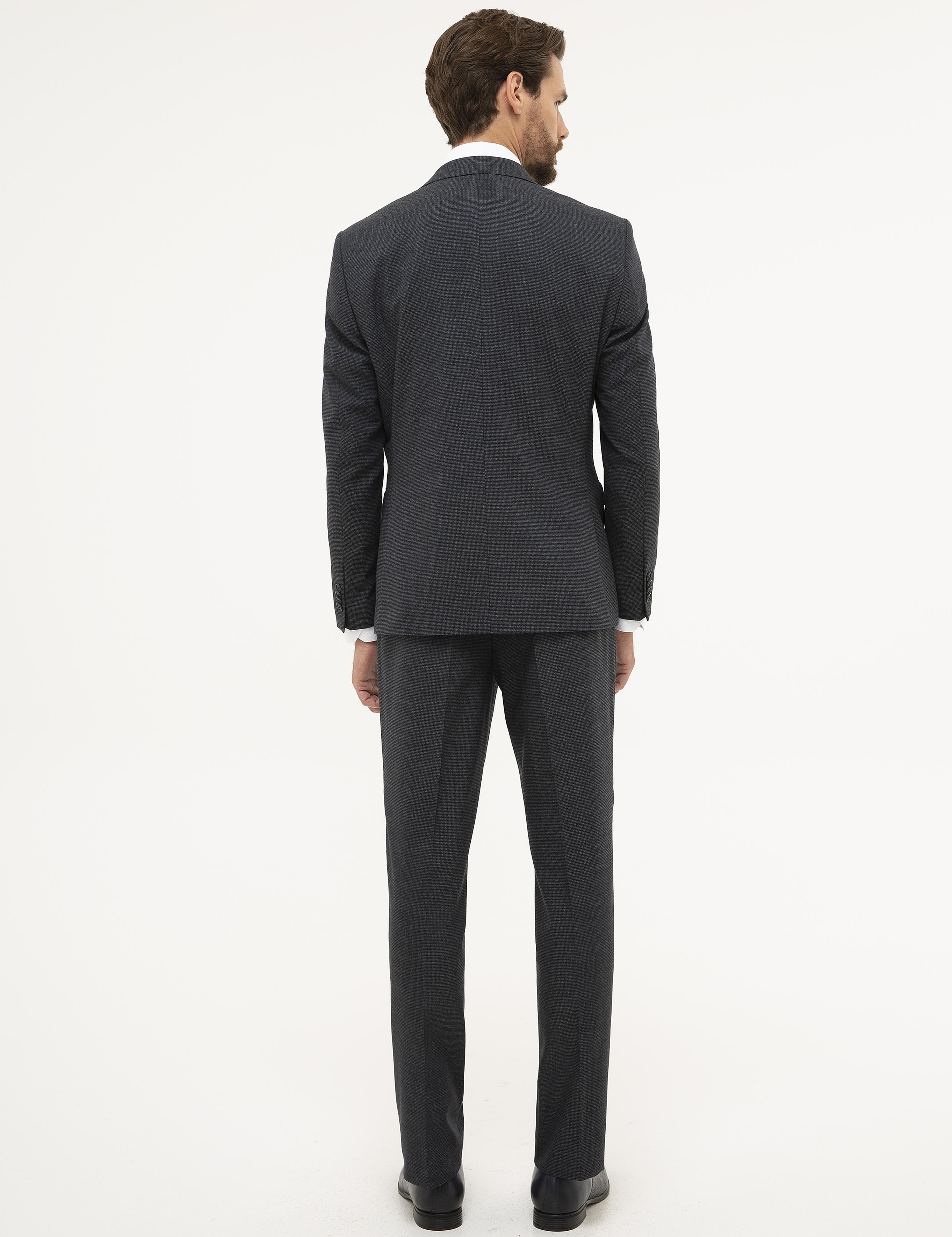 Lacivert Slim Fit Takım Elbise