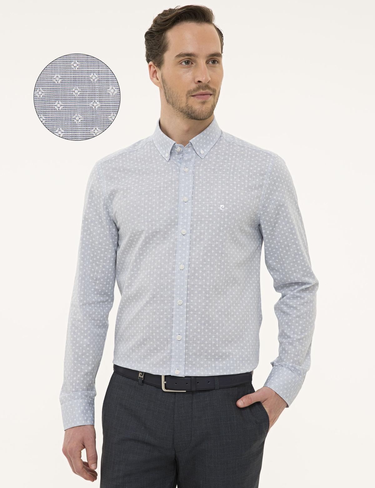 Mavi Slim Fit Gömlek