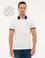 Beyaz Slim Fit Polo Yaka T-Shirt