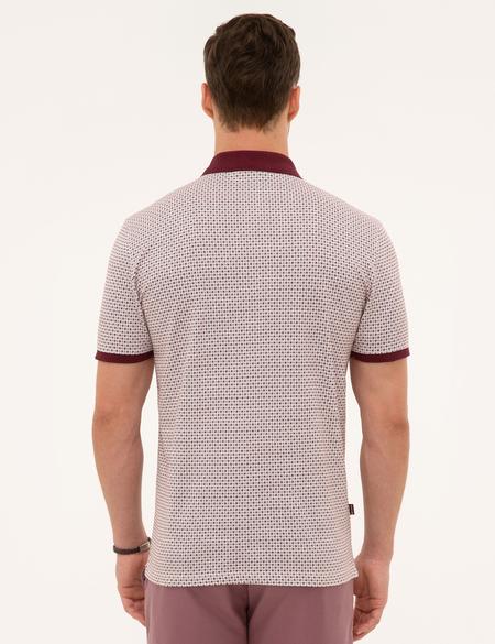 Bordo Slim Fit Polo Yaka T-Shirt - 50226920001