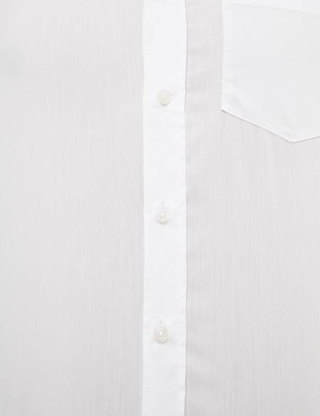 Beyaz Regular Fit Basic Gömlek - 50231291016