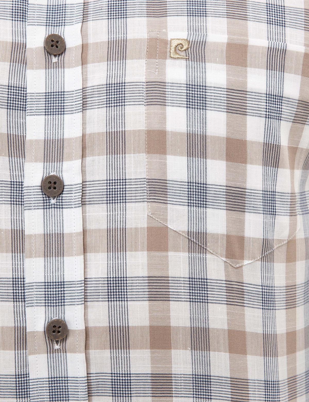 Kahverengi Regular Fit Uzun Kollu Gömlek - 50227236015