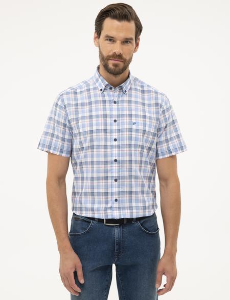 Mavi Regular Fit Kısa Kollu Gömlek - 50227429005