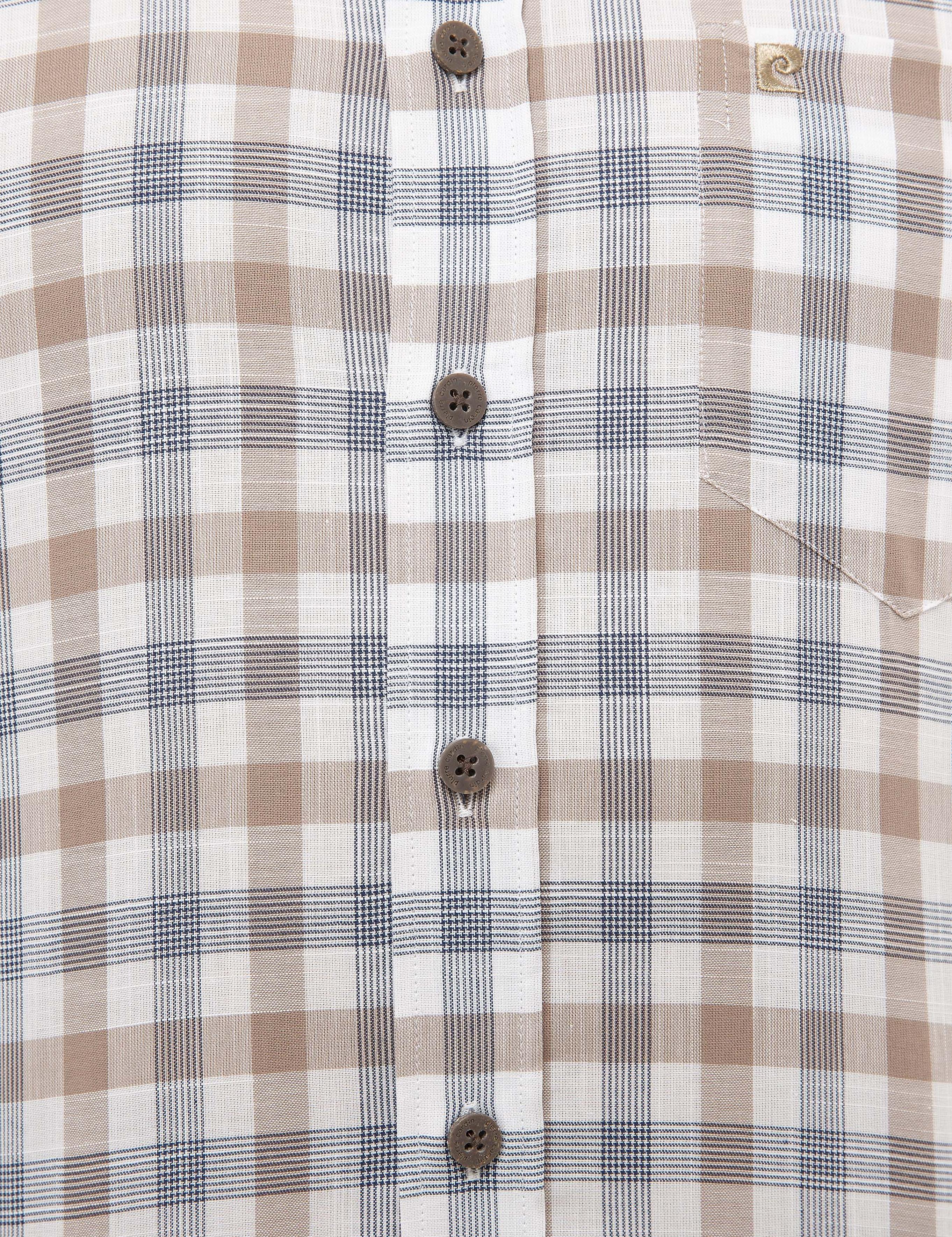 Kahverengi Regular Fit Uzun Kollu Gömlek