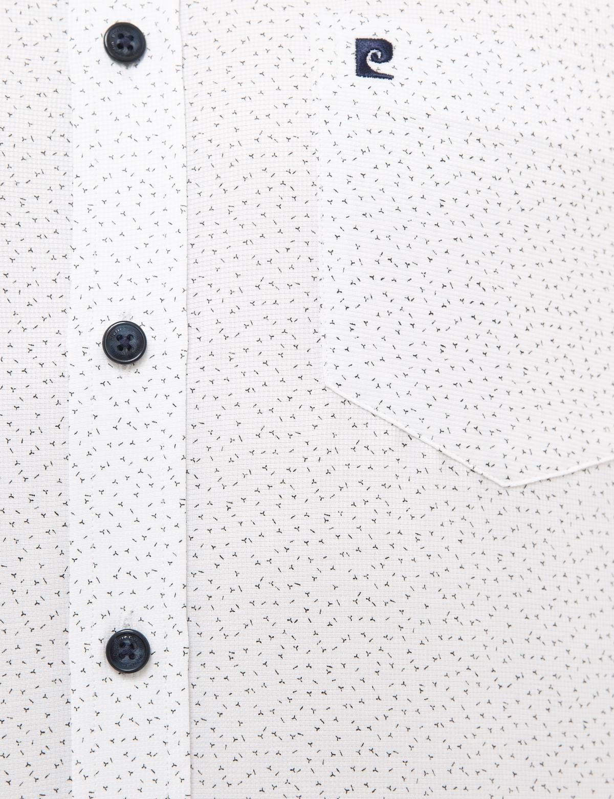 Beyaz Regular Fit Kısa Kollu Gömlek - 50227428007