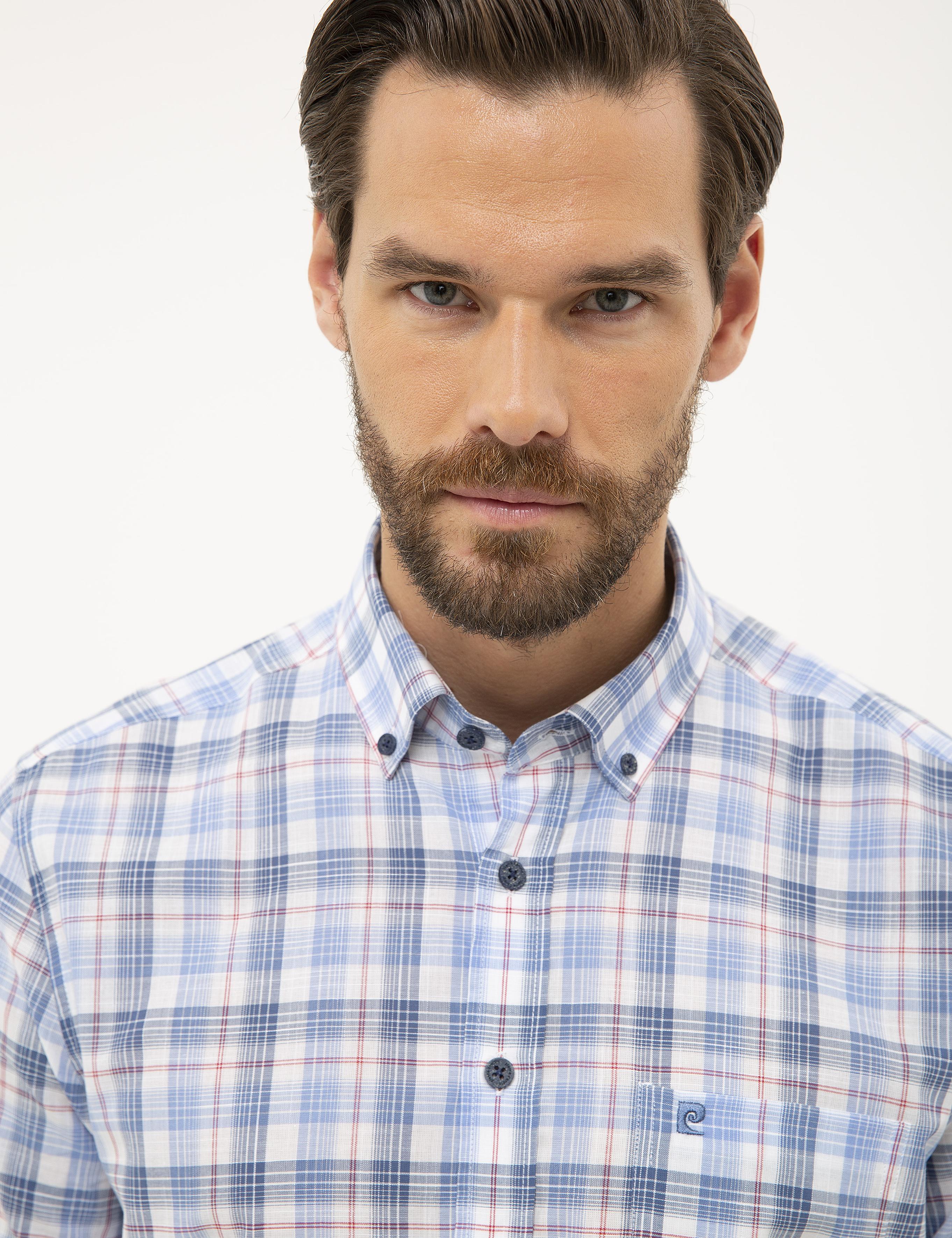 Mavi Regular Fit Kısa Kollu Gömlek