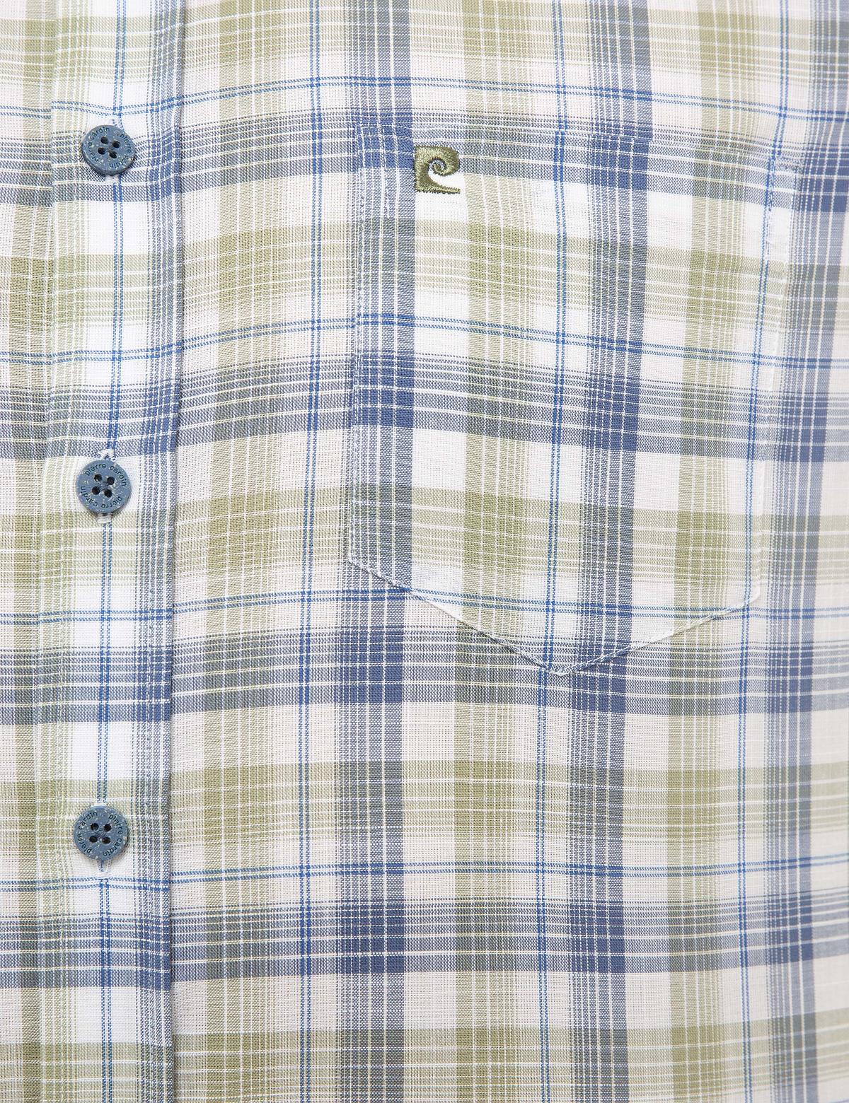 Yeşil Regular Fit Kısa Kollu Gömlek - 50227429010