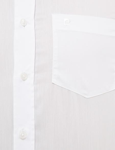 Beyaz Regular Fit Basic Gömlek - 50231291016