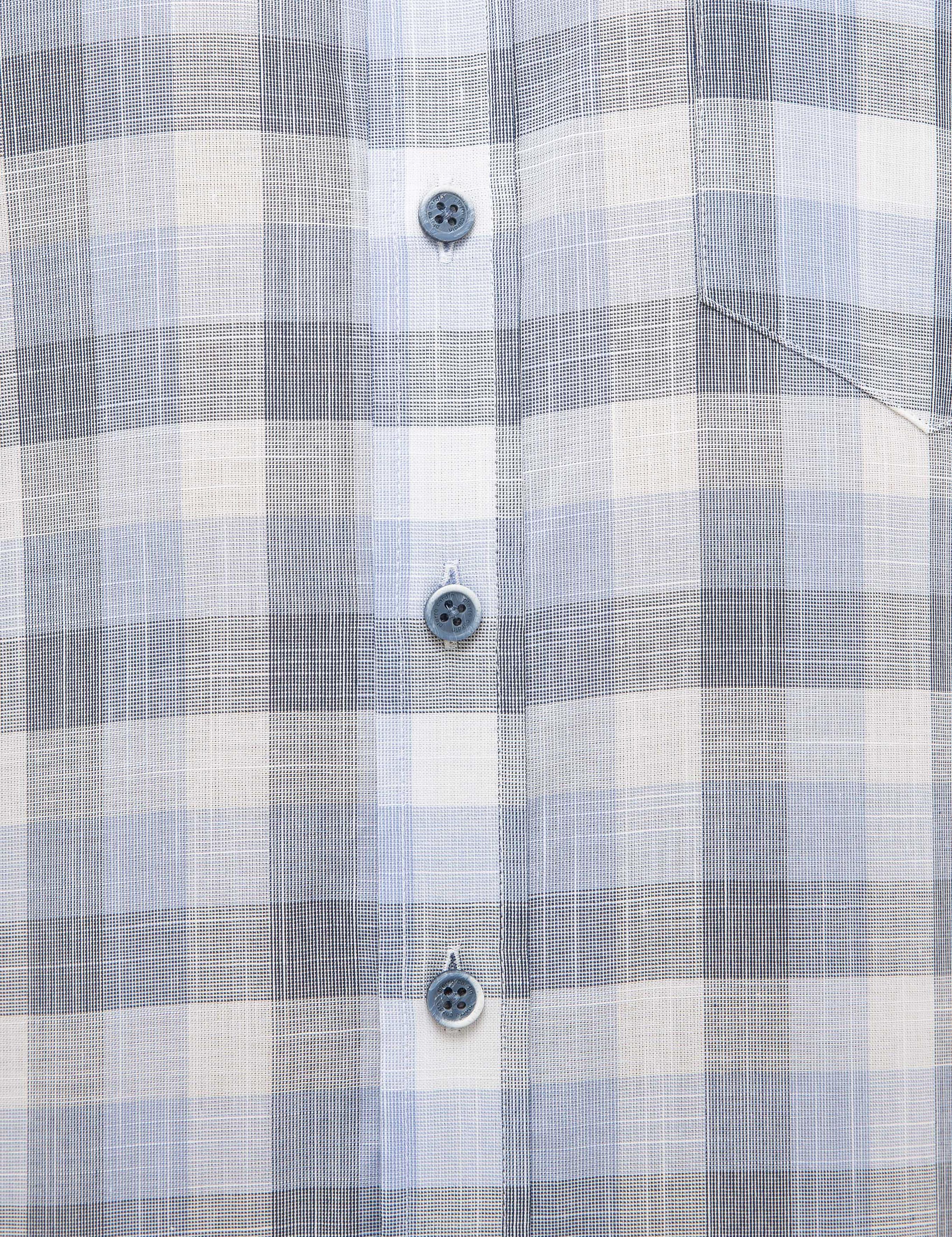 Mavi Regular Fit Kısa Kollu Gömlek