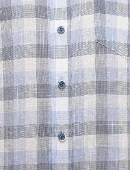 Mavi Regular Fit Kısa Kollu Gömlek - 50227430006