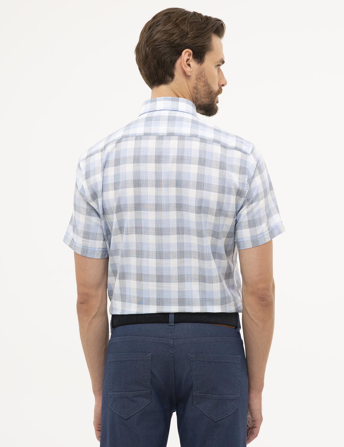 Mavi Regular Fit Kısa Kollu Gömlek - 50227430006