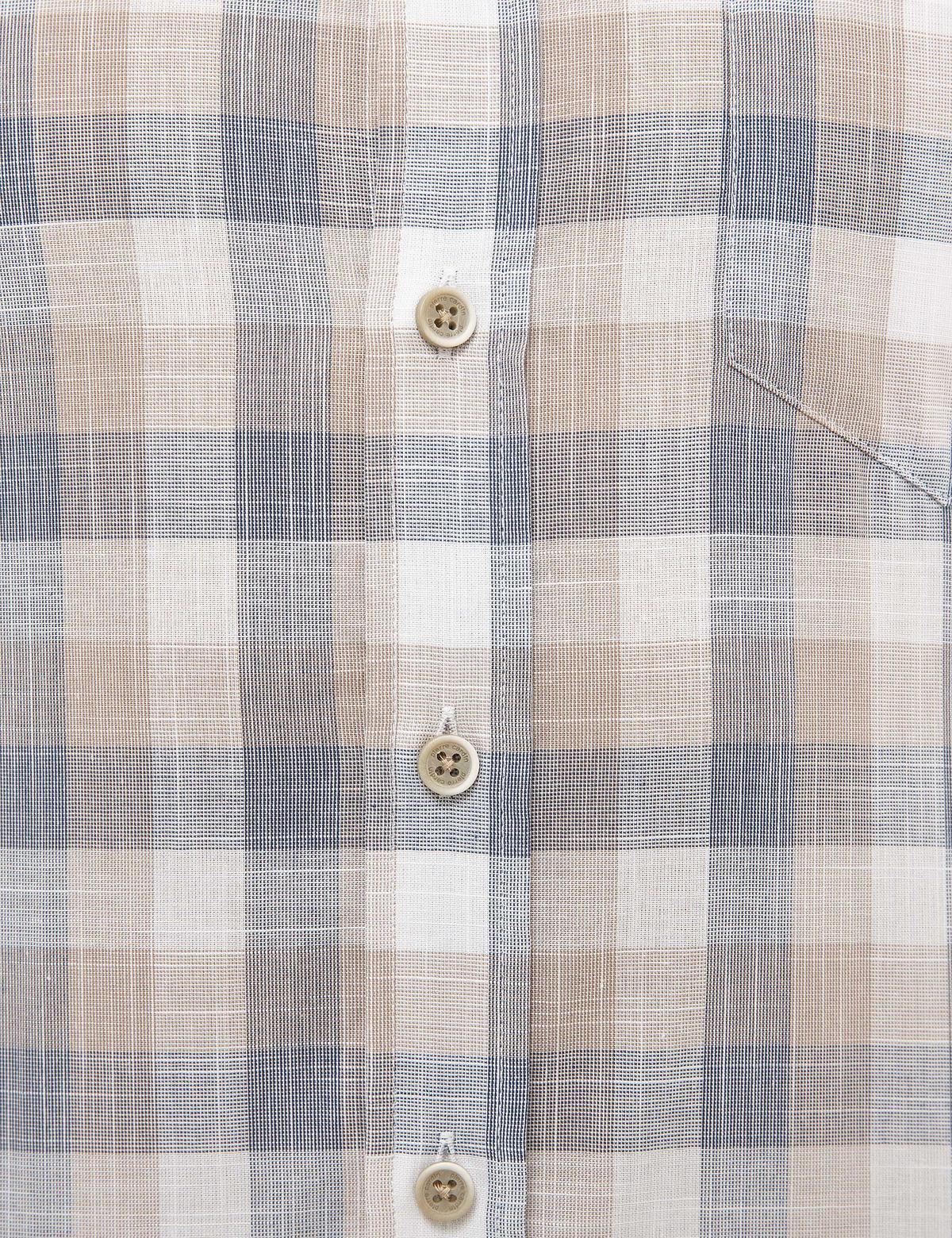 Açık Kahverengi Regular Fit Kısa Kollu Gömlek - 50227430015