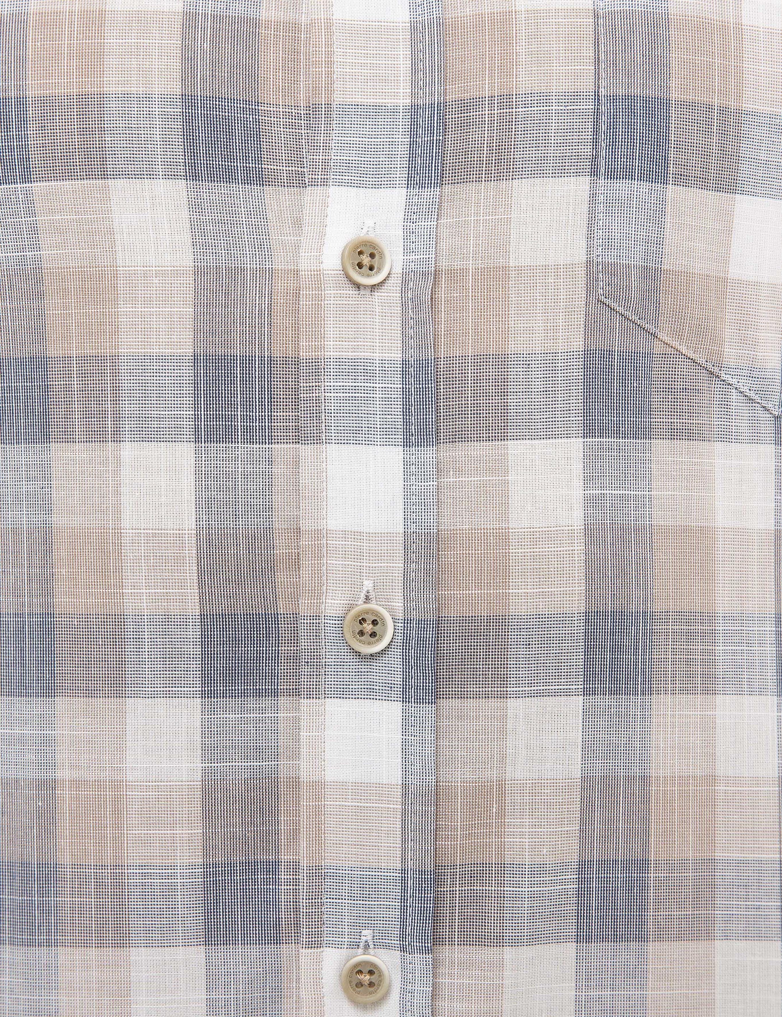 Açık Kahverengi Regular Fit Kısa Kollu Gömlek