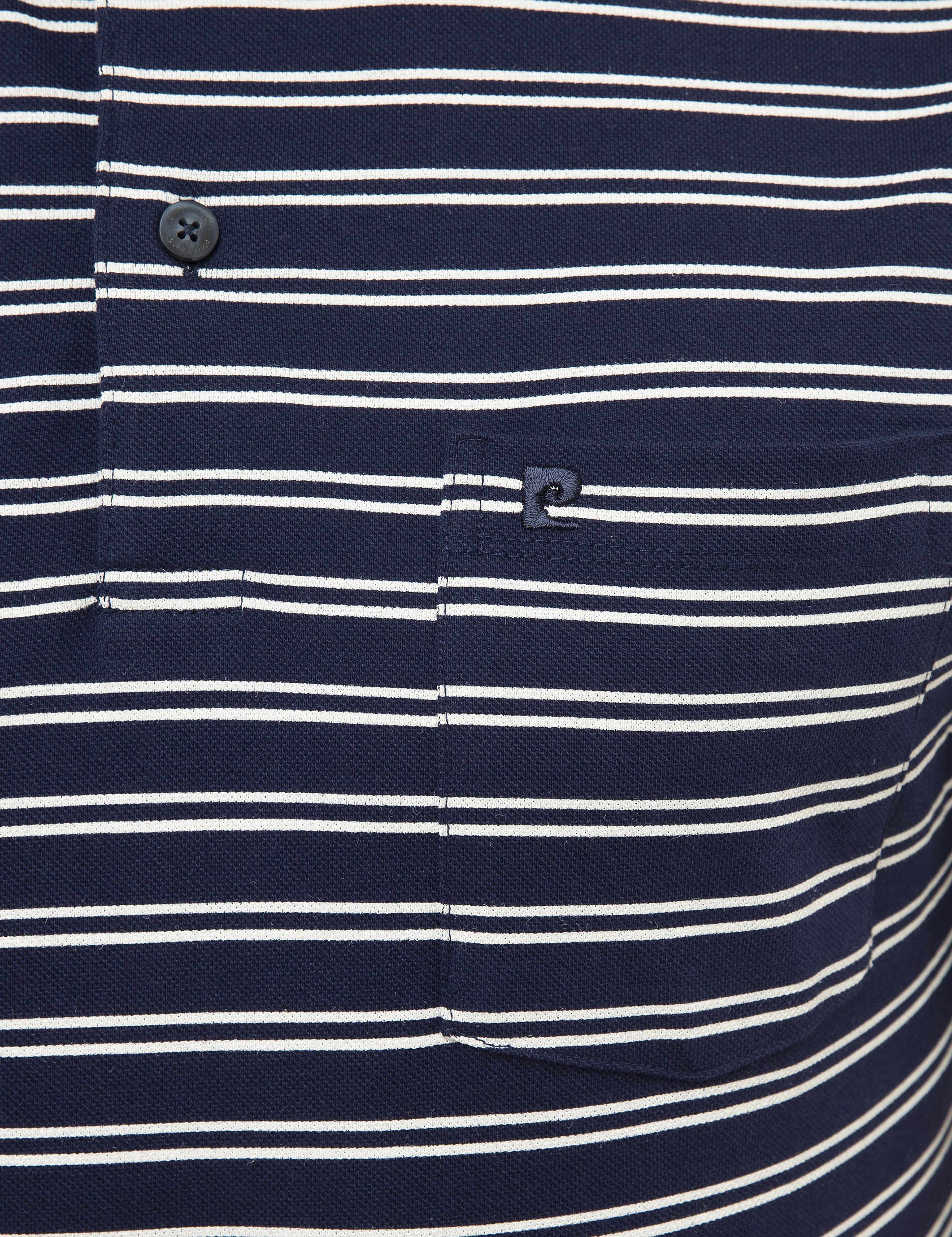 Lacivert Regular Fit Polo Yaka Tişört - Image 5