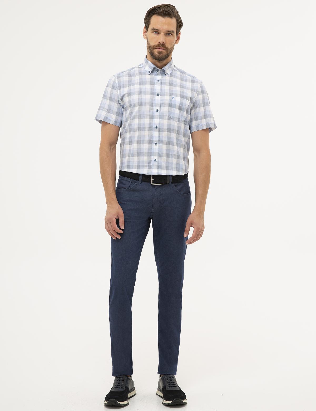 Mavi Regular Fit Kısa Kollu Gömlek - 50227430006