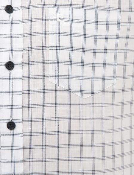 Lacivert Regular Fit Kısa Kollu Gömlek - 50227435010