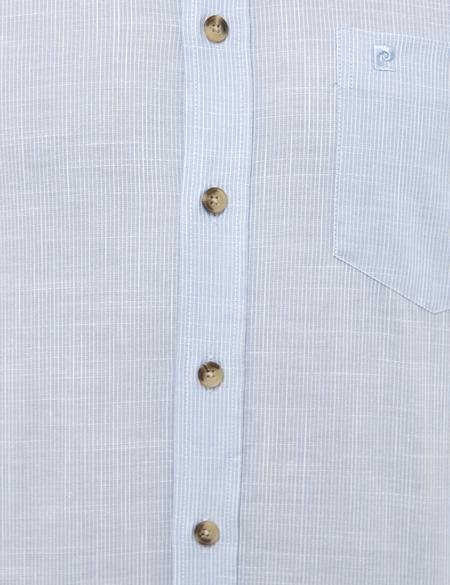 Açık Mavi Regular Fit Kısakol Gömlek - 50227436005