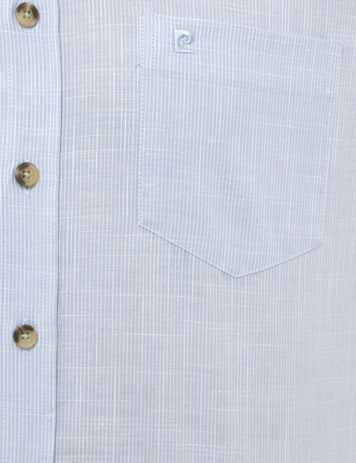 Açık Mavi Regular Fit Kısakol Gömlek - 50227436005