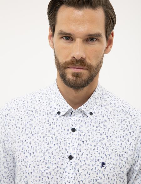 Lacivert Slim Fit Gömlek - 50227377005