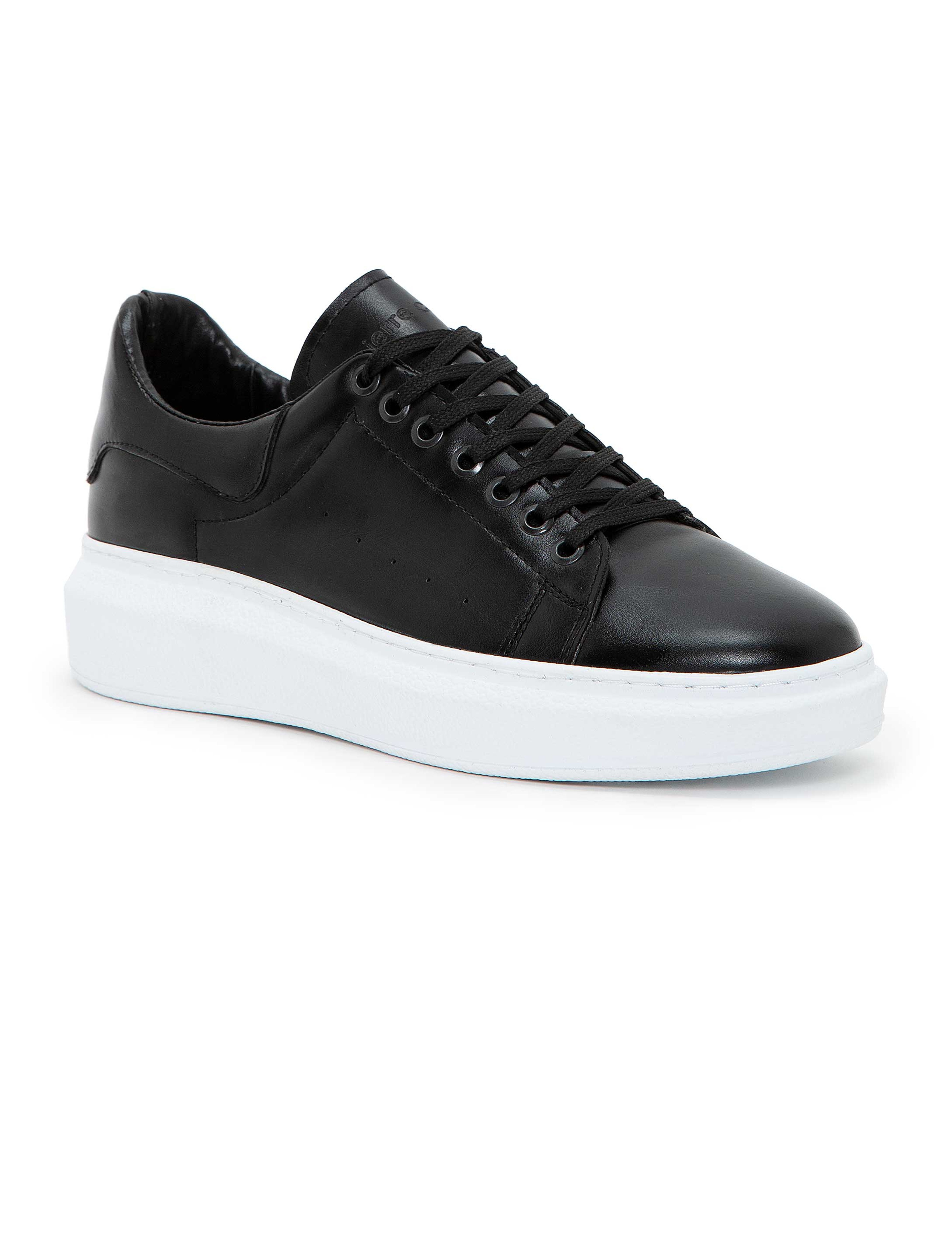 Siyah Sneakers Ayakkabı - Image 2