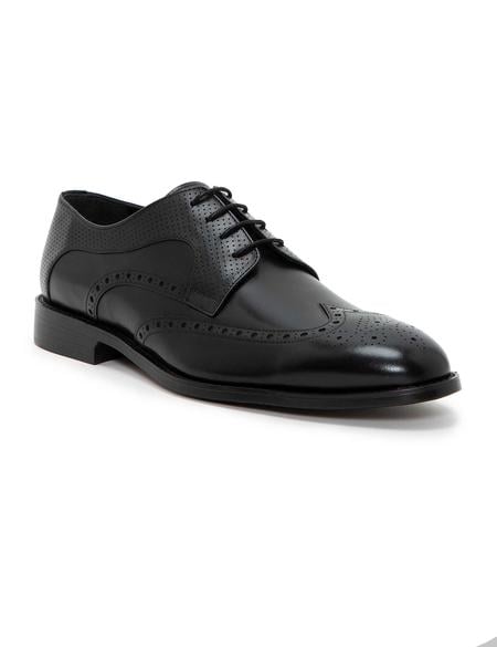 Siyah Slim Fit Ayakkabı - 50227035005