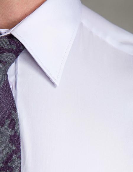 Lila Slim Fit Gömlek - 50199436069