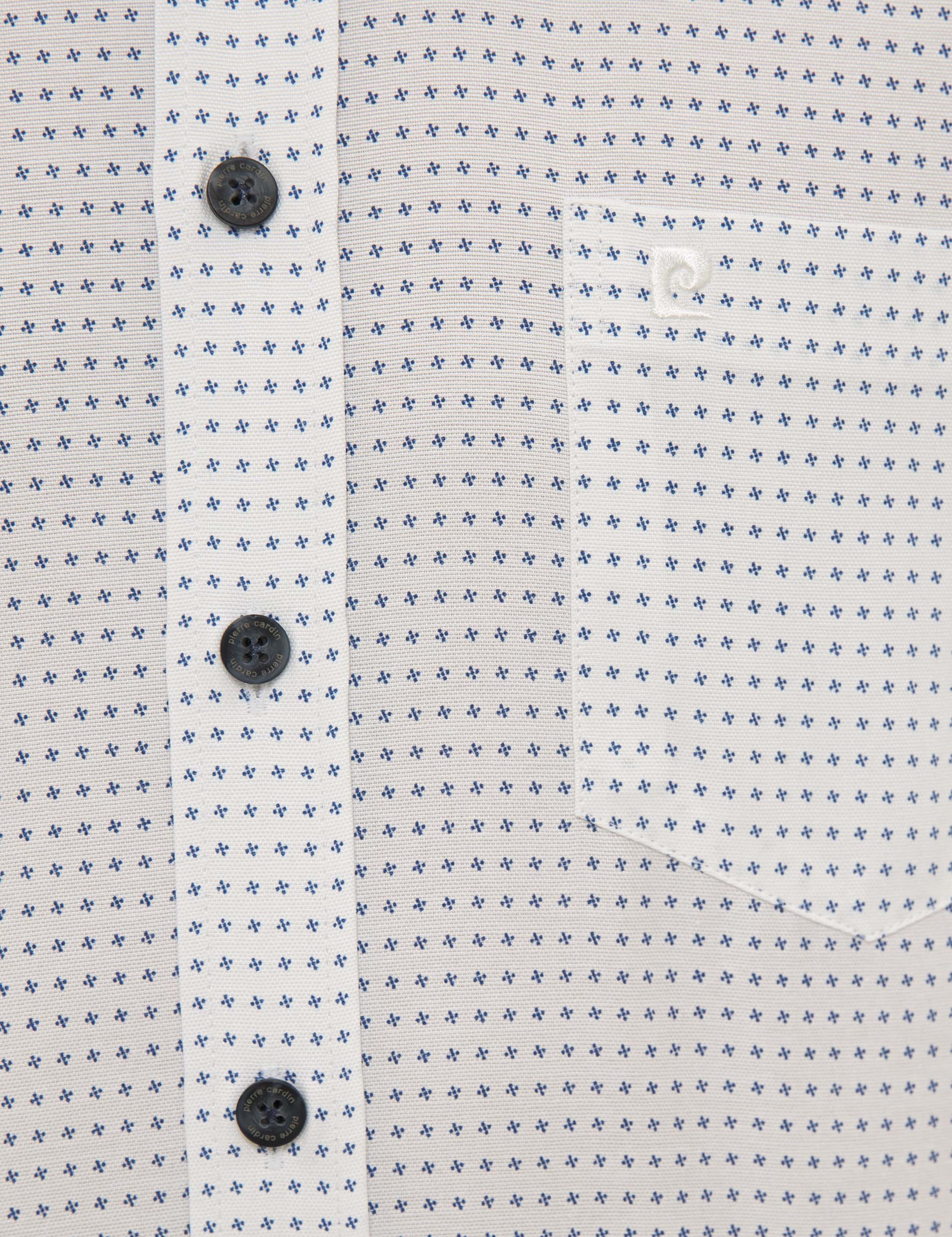 Lacivert Regular Fit Kısa Kollu Gömlek