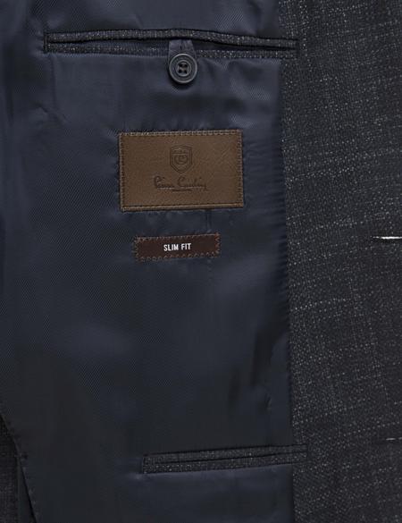 Lacivert Slim Fit Ceket - 50225993038