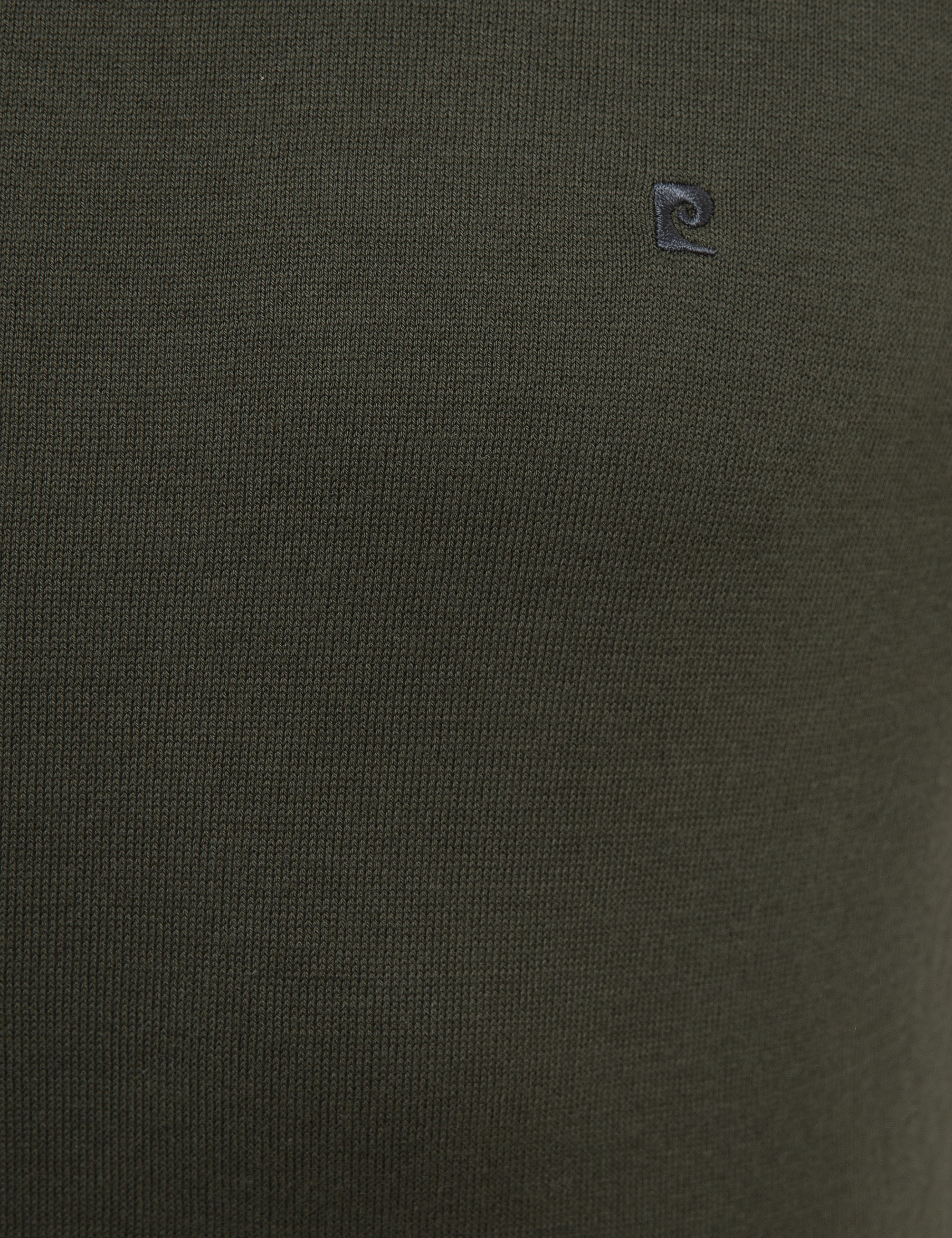 Yeşil Slim Fit Bisiklet Yaka Basic Triko Kazak - Image 6