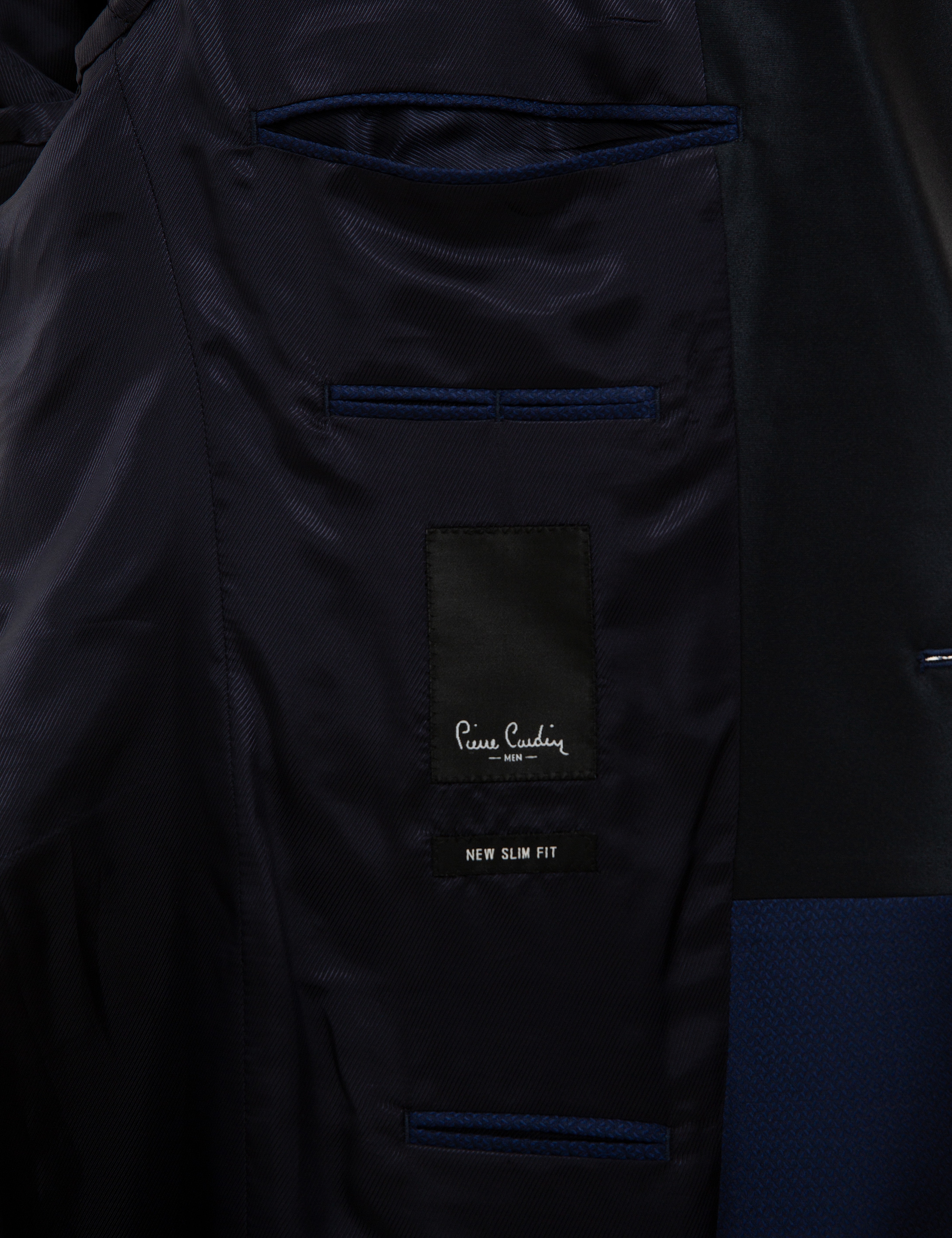 Lacivert Yelekli Ekstra Slim Fit %100 Yün Smokin