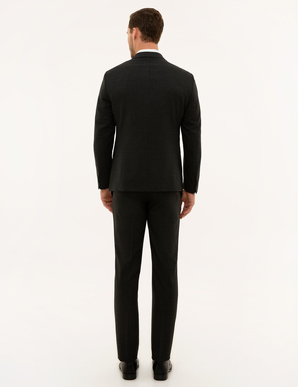 Füme Slim Fit Takım Elbise - 50229157044