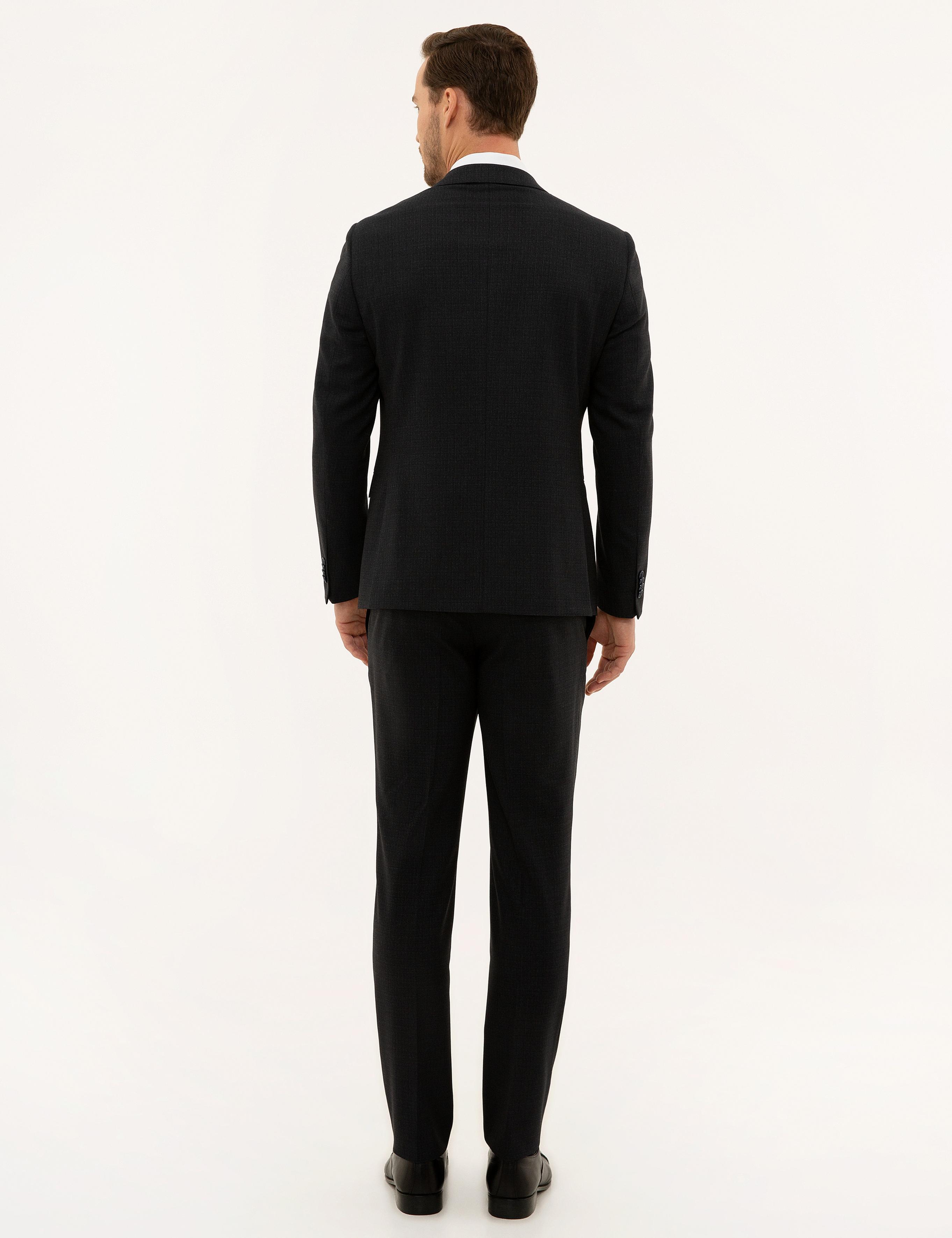 Lacivert Slim Fit Takım Elbise