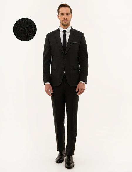 Füme Slim Fit Takım Elbise - 50229157044