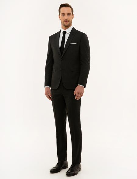 Füme Slim Fit Takım Elbise - 50229157044