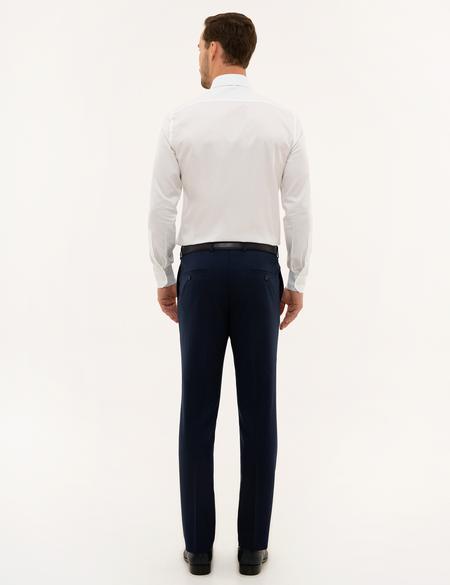 Lacivert Slim Fit Kumaş Pantolon - 50229587077