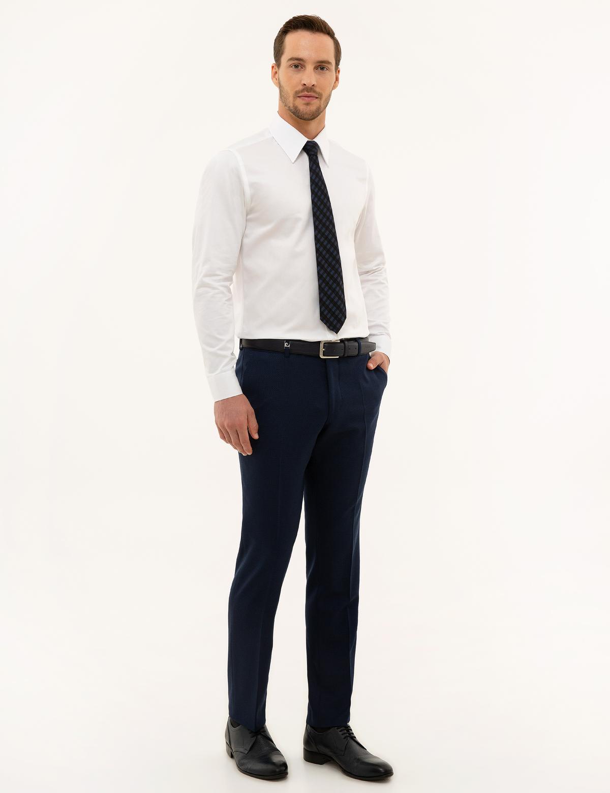 Lacivert Slim Fit Kumaş Pantolon - 50229587077