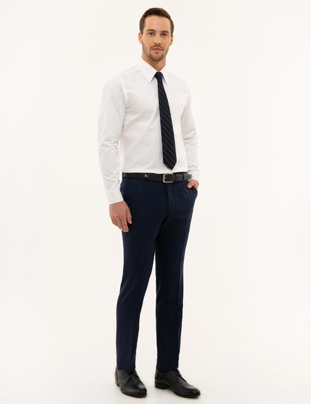Lacivert Slim Fit Kumaş Pantolon - 50229587077