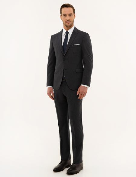 Lacivert Slim Fit Takım Elbise - 50227246122