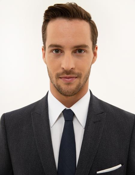 Lacivert Slim Fit Takım Elbise - 50227246122