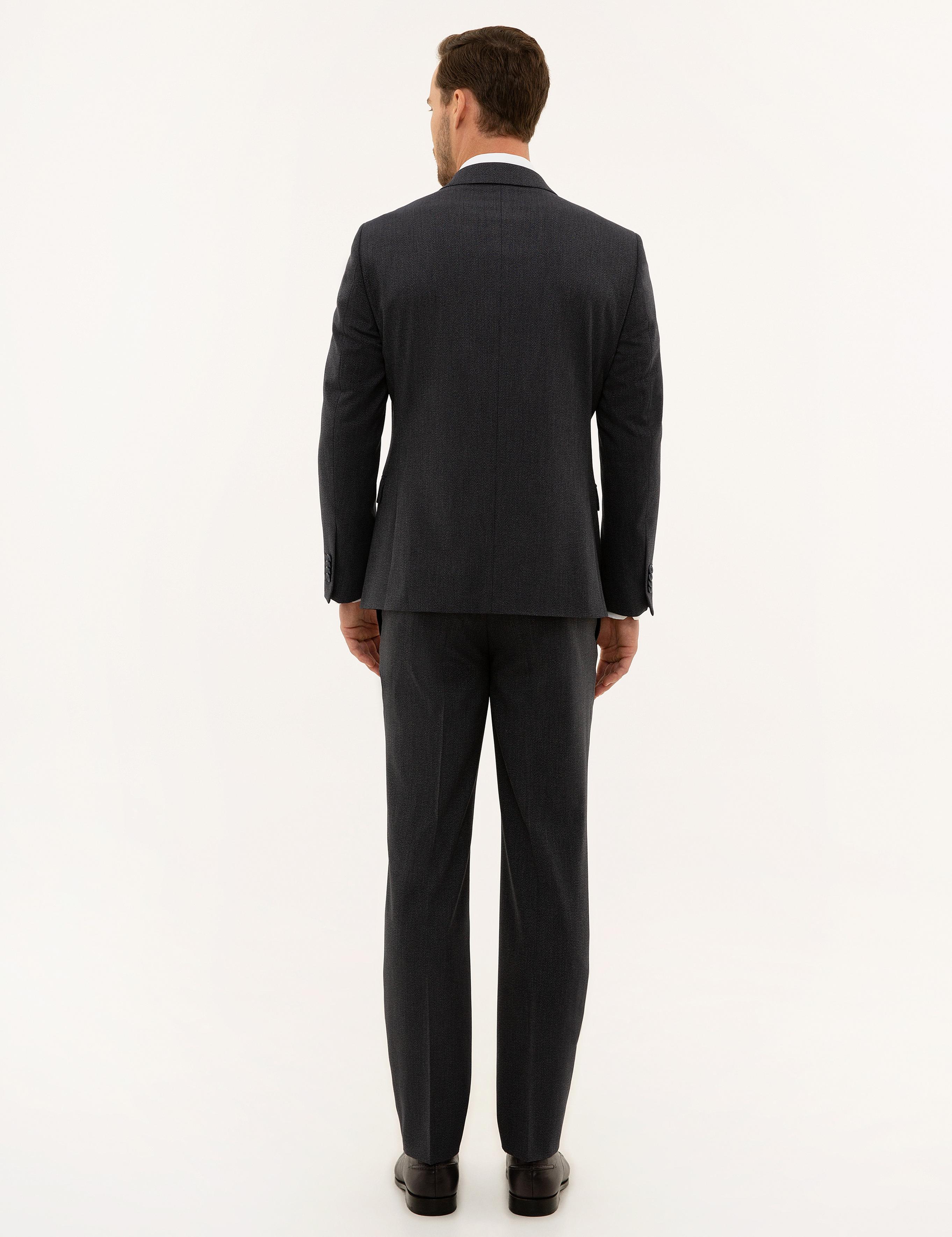 Lacivert Slim Fit Takım Elbise